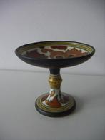 Zuid Holland Gouda plateel keramiek schaal op voet jr.1926., Antiek en Kunst, Antiek | Schalen, Ophalen of Verzenden