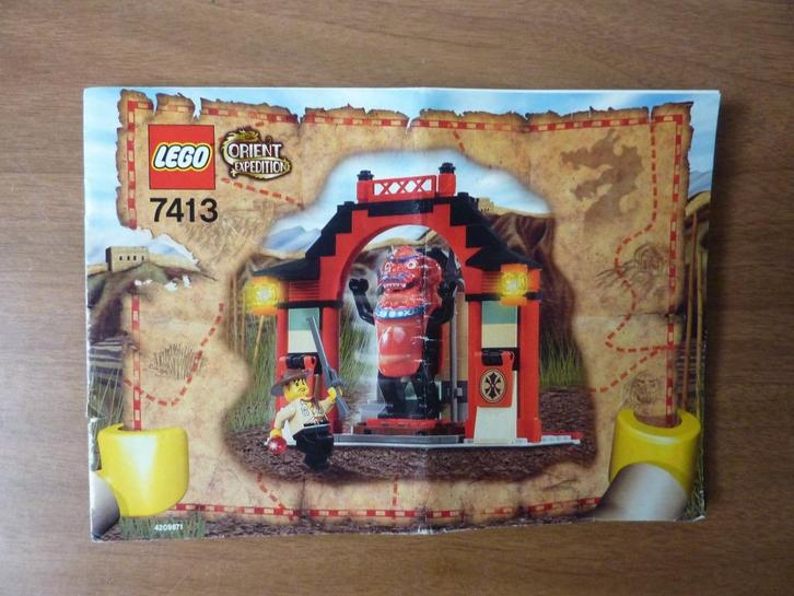 Lego Adventures 7413 De passage van Jun-Chi, Kinderen en Baby's, Speelgoed | Duplo en Lego, Gebruikt, Lego, Complete set, Ophalen of Verzenden