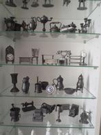 28 tinnen miniaturen met keurmerk, Antiek en Kunst, Antiek | Tin, Ophalen of Verzenden