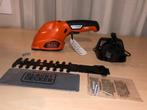 Black + Decker buxusschaar op accu nieuw te koop, Ophalen of Verzenden, Nieuw, Accu, Black & Decker