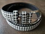 Pied-de-poule leren riem (Mt 115) = Nieuw, Badolato, Verzenden, Nieuw, Tailleriem