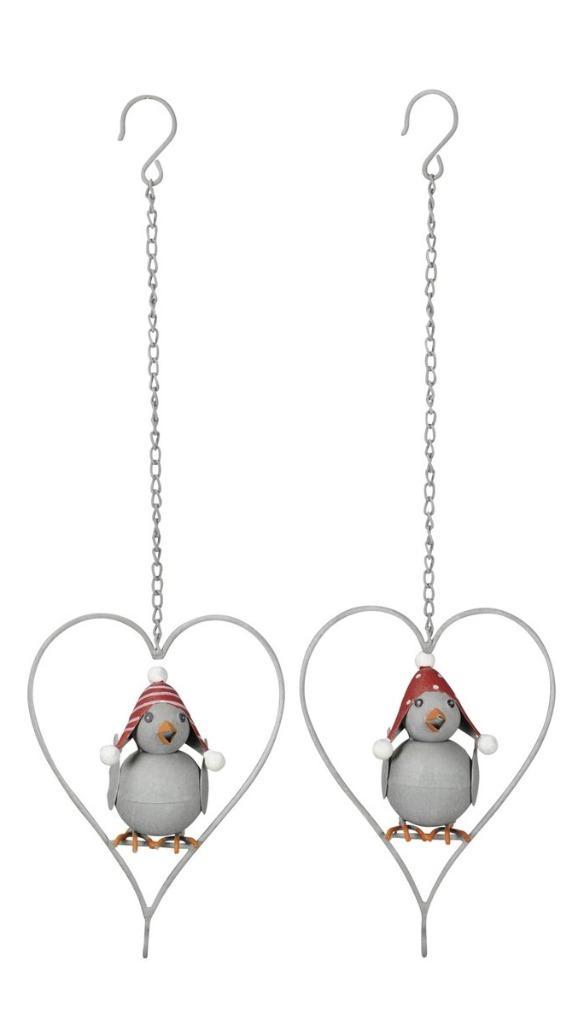 VOGEL IN HARTJE - MEZEN BOL - PINDA HANGER, Tuin en Terras, Tuinwanddecoratie, Nieuw, Ophalen of Verzenden