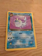 Dark Vaporeon, Hobby en Vrije tijd, Verzamelkaartspellen | Pokémon, Ophalen of Verzenden, Zo goed als nieuw, Losse kaart