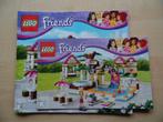 Lego Friends 41008 Heartlake zwembad, Ophalen of Verzenden, Zo goed als nieuw, Complete set, Lego