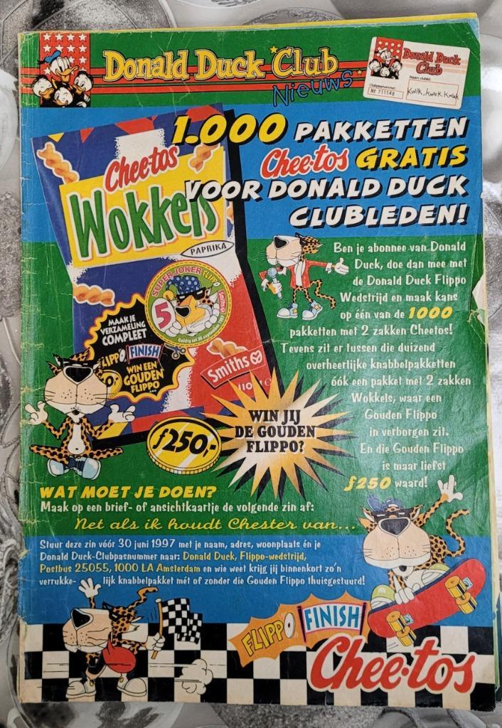 Win jij de gouden Flippo advertentie, verzamel item Cheetos, Verzamelen, Flippo's, Overige typen, Cheetos 24 Game, Chester Cheetos