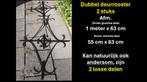 2 Deurroosters, set van 2 roosters zwart in goede staat!, Antiek en Kunst, Ophalen