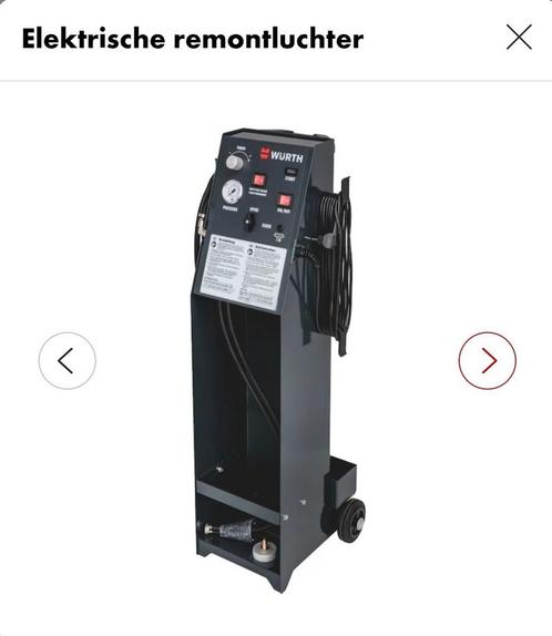 Wurth remvloeistof apparaat elektronische remontluchter, Auto diversen, Autogereedschap, Zo goed als nieuw, Ophalen