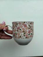 Mok met bloemen, Huis en Inrichting, Keuken | Servies, Ophalen of Verzenden, Zo goed als nieuw, Overige stijlen, Kop(pen) en/of Schotel(s)