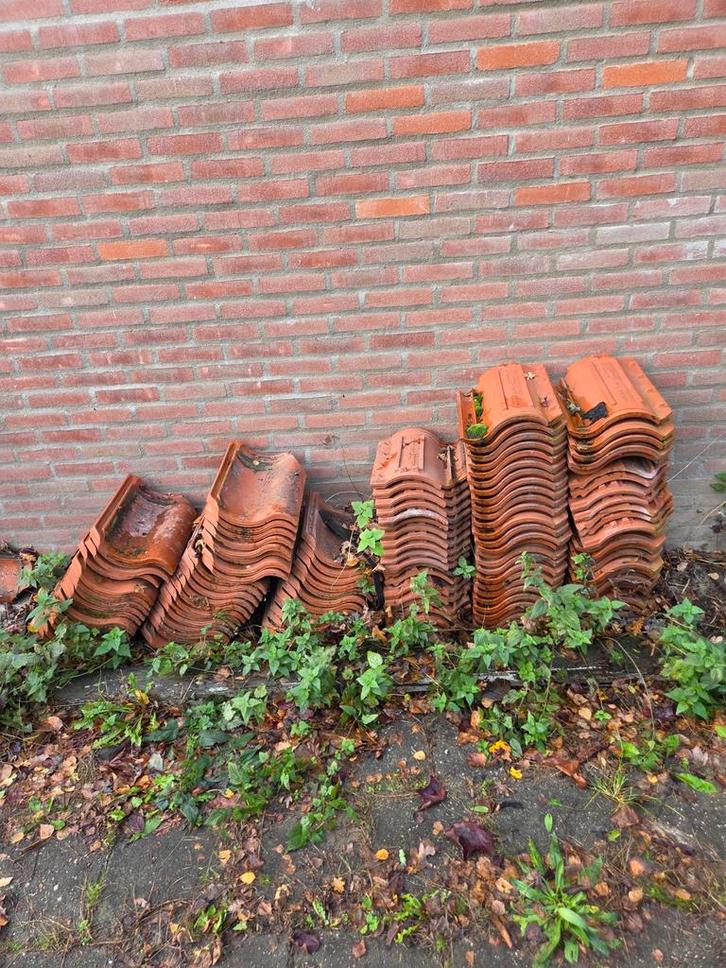 Koramic Narvik FD Dakpannen, Doe-het-zelf en Verbouw, Dakpannen en Dakbedekking, Gebruikt, Dakpannen, Steen of Klei, Rood, Ophalen