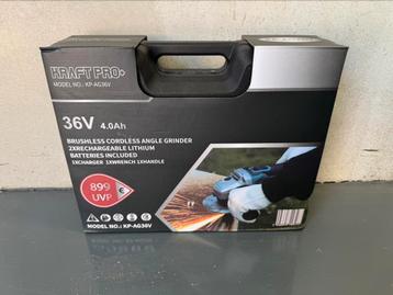 Kraft Pro+ Accu Slijptol 36V 4.0Ah €80 beschikbaar voor biedingen