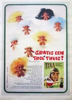 21 vintage advertenties reclames Tina weekblad 1967-70 Trol, Verzamelen, Verzenden, Gebruikt