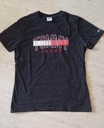 Mooi zwart t-shirt met naamprint, Tommy Jeans, maat 38, Maat 38/40 (M), Zwart, Ophalen of Verzenden, Zo goed als nieuw