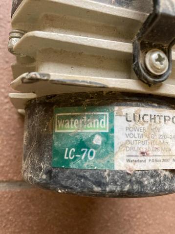 Waterland luchtpomp beschikbaar voor biedingen