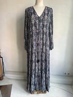 gold & silver jurk maat 2 maxi jurk Ibiza blauw tinten, Maat 38/40 (M), Zo goed als nieuw, Gold & silver, Onder de knie