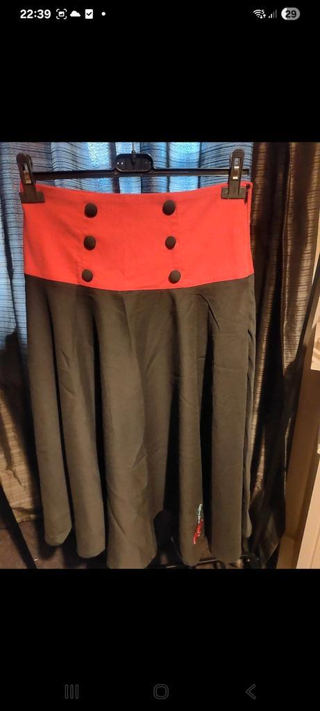 Banned Vintage Rok - Cherry Print - Maat S - Nieuw!, Kleding | Dames, Rokken, Nieuw, Maat 36 (S), Ophalen of Verzenden