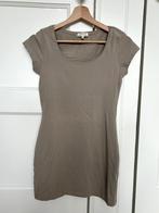 Basic shirtje/jurkje Dept - mt S, Kleding | Dames, Tops, Beige, Ophalen of Verzenden, Zo goed als nieuw, Maat 36 (S)