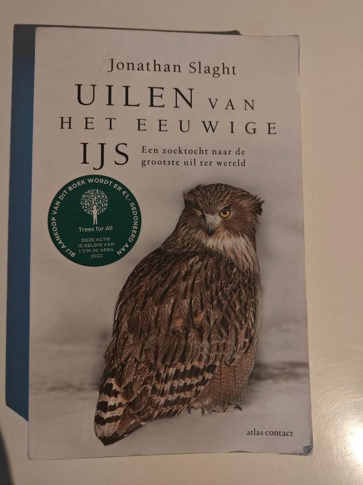 Jonathan C. Slaght - Uilen van het eeuwige ijs, Boeken, Dieren en Huisdieren, Zo goed als nieuw, Katten, Ophalen of Verzenden