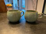 2 Dille & Kamille mokken, Huis en Inrichting, Keuken | Servies, Ophalen of Verzenden, Zo goed als nieuw, Effen, Kop(pen) en/of Schotel(s)