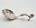 Zilveren roomlepel, Dirk Sakes van der Werf, Sneek, ca. 1790, Antiek en Kunst, Ophalen of Verzenden
