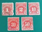 USA : Postage Due zegel 1/2/10/30/50 cent 1930, Verzenden, Noord-Amerika