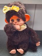 Vintage Monchichi aapje met Slaapogen ( 20 cm), Ophalen of Verzenden