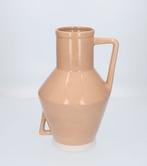 Return to Sender Poederroze Vaas met Handvat - 30 cm, Huis en Inrichting, Overige kleuren, Aardewerk of Porselein, Nieuw, Ophalen of Verzenden