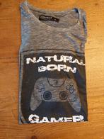 Shirt Natural born gamer, Kleding | Heren, Ophalen of Verzenden, Zo goed als nieuw, Maat 52/54 (L)