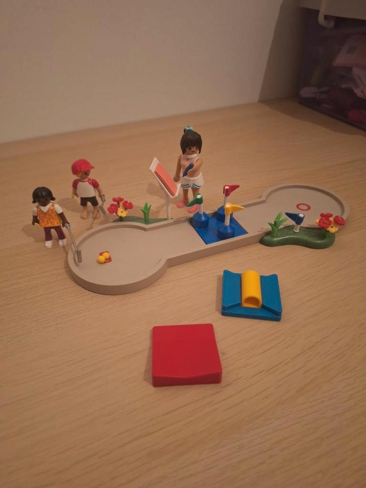 Playmobil Family Fun Mini Golf Set 70092, Kinderen en Baby's, Speelgoed | Playmobil, Zo goed als nieuw, Complete set, Ophalen of Verzenden