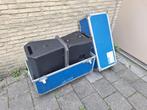 Twee passieve Apogee Sound AE5 Loudspeakers in kist, Zo goed als nieuw, 120 watt of meer, Center speaker, Ophalen