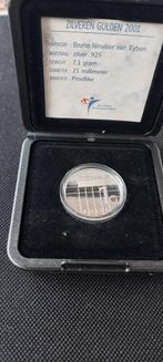 Zilveren gulden 2001, 1 gulden, Koningin Beatrix, Zilver, Ophalen of Verzenden