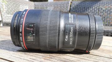 Canon EF 100mm 1:2.8 L IS USM beschikbaar voor biedingen