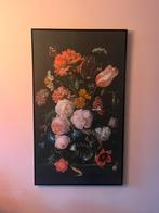 Canvas schilderij stilleven bloemen 70x118cm, Antiek en Kunst, Kunst | Schilderijen | Klassiek, Ophalen