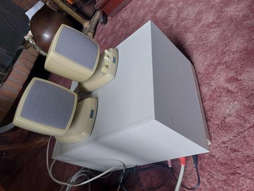 Altec Lansing ACS340 2.1 stereo speaker set, Computers en Software, Pc speakers, Zo goed als nieuw, Audiokanaal 2.1, Ophalen of Verzenden
