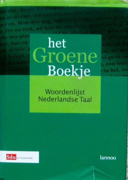 Woordenlijst Nederlandse Taal Het beroemde groene boekje, Boeken, Woordenboeken, Zo goed als nieuw, Ophalen of Verzenden