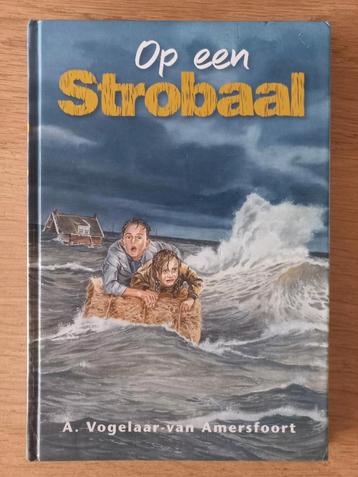 Op een strobaal, A. Vogelaar-van Amersfoort, Watersnoodramp  beschikbaar voor biedingen