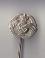 AAT Aan en Afvoer Troepen embleem logo speldje, Niet vindbaar, Niet vindbaar, Nederland, Embleem of Badge