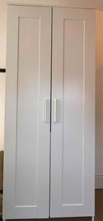 Brimnes IKEA Kast - wit, Huis en Inrichting, Kasten | Kledingkasten, Ophalen, 50 tot 100 cm, Zo goed als nieuw, Landelijk wit