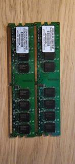 Gddr2-800 - 2x2Gb modules, Computers en Software, RAM geheugen, Desktop, Overige soorten, Ophalen of Verzenden, Zo goed als nieuw