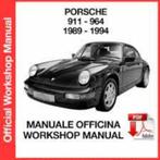 Porsche 911 Carrera 2/4 (964) workshop manual op DVD in PDF, Verzenden