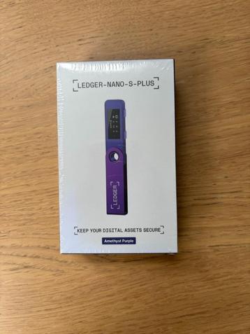 SEALED Ledger Nano S Plus Crypto Wallet beschikbaar voor biedingen