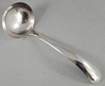 Zilveren Juslepel Haags lofje massief 835 zilver beschikbaar voor biedingen