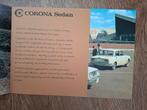 Toyota Corona brochure - 1966, Ophalen of Verzenden, Zo goed als nieuw, Toyota