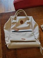 Cabaia rugzak crème met gouden accenten, medium, Ophalen of Verzenden, Gebruikt, Beige, Rugtas