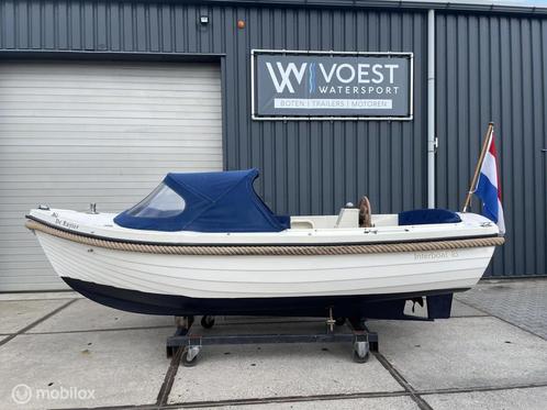 Interboat 16 sloep / vetus diesel motor, Watersport en Boten, Sloepen, 10 tot 30 pk, 3 tot 6 meter, Diesel