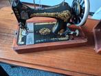 Antieke Singer Naaimachine met Koffer, Ophalen of Verzenden
