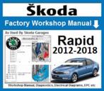 Skoda Rapid 2012-2018 + Elsawin 6.0 op USB stick, Auto diversen, Handleidingen en Instructieboekjes, Verzenden