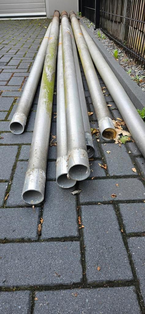 MASTEN / LANTARENPALEN  7 STUKS 4.80M HOOG, Telecommunicatie, Antennes en Masten, Gebruikt, Mast, Ophalen