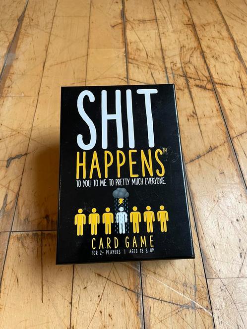 Shit Happens Kaartspel, Hobby en Vrije tijd, Gezelschapsspellen | Kaartspellen, Zo goed als nieuw, Ophalen of Verzenden