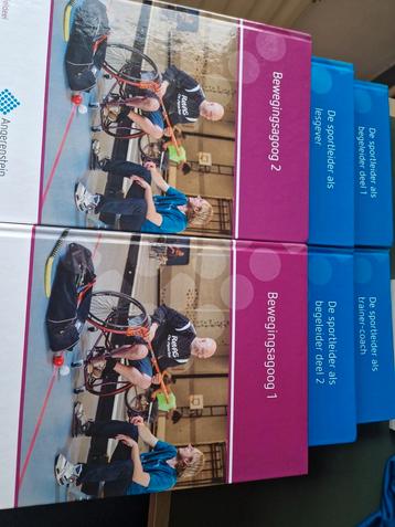 Sport en Bewegen Opleidingsboeken - Set of Los beschikbaar voor biedingen