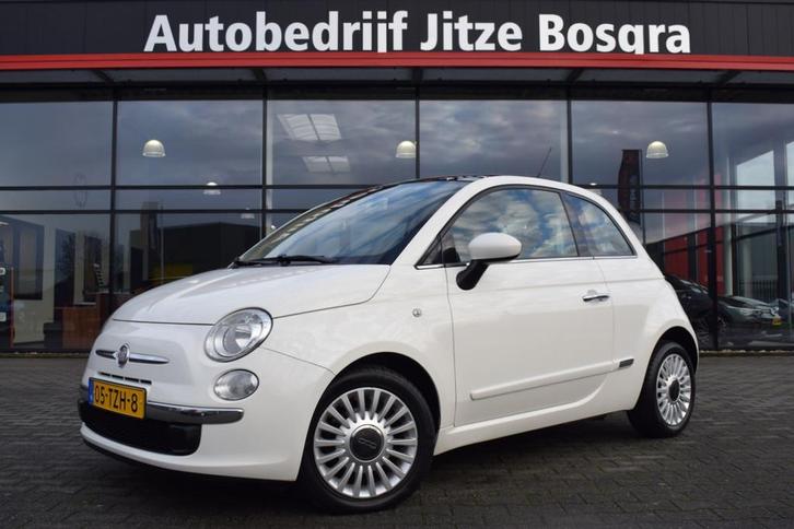 Fiat 500 0.9 TwinAir Lounge Panoramadak | Telefonie | Airco, Auto's, Fiat, Bedrijf, Te koop, ABS, Airbags, Airconditioning, Alarm